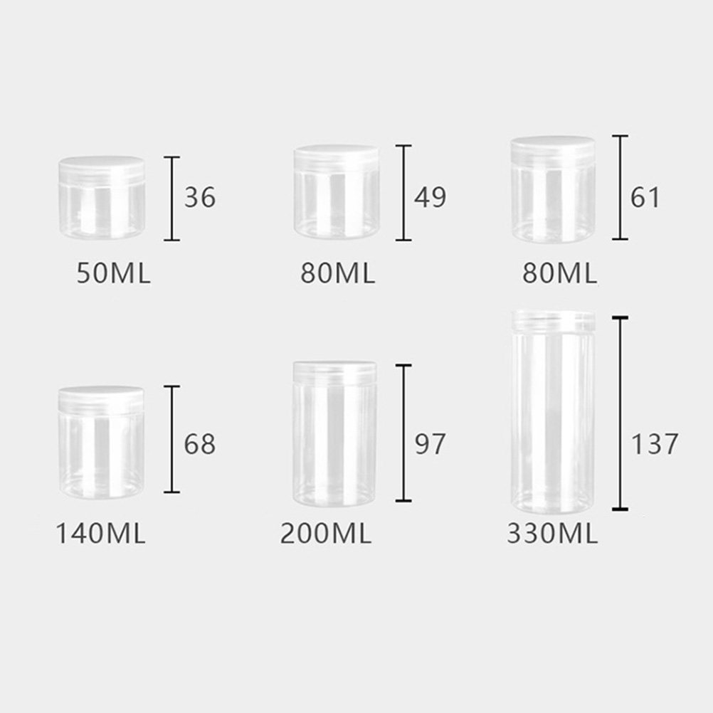 10Pcs 100Ml Transparent Round  - đánh giá và giá Reusable Bottle