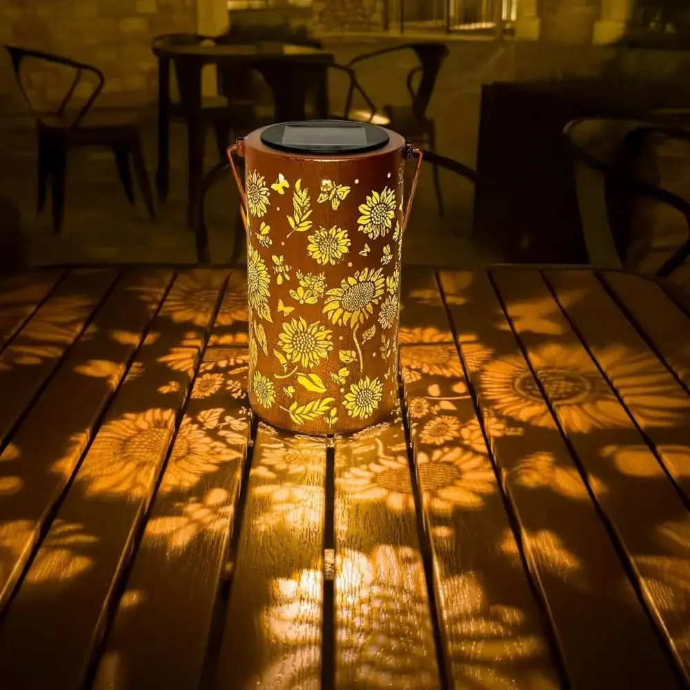 Sunflower Light and Shadow Lig - đánh giá và giá Solar Garden Light