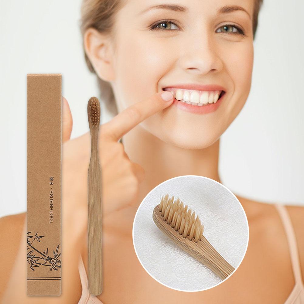1/5/10Pcs Toothbrush Adult Bam - đánh giá và giá Bamboo Toothbrush