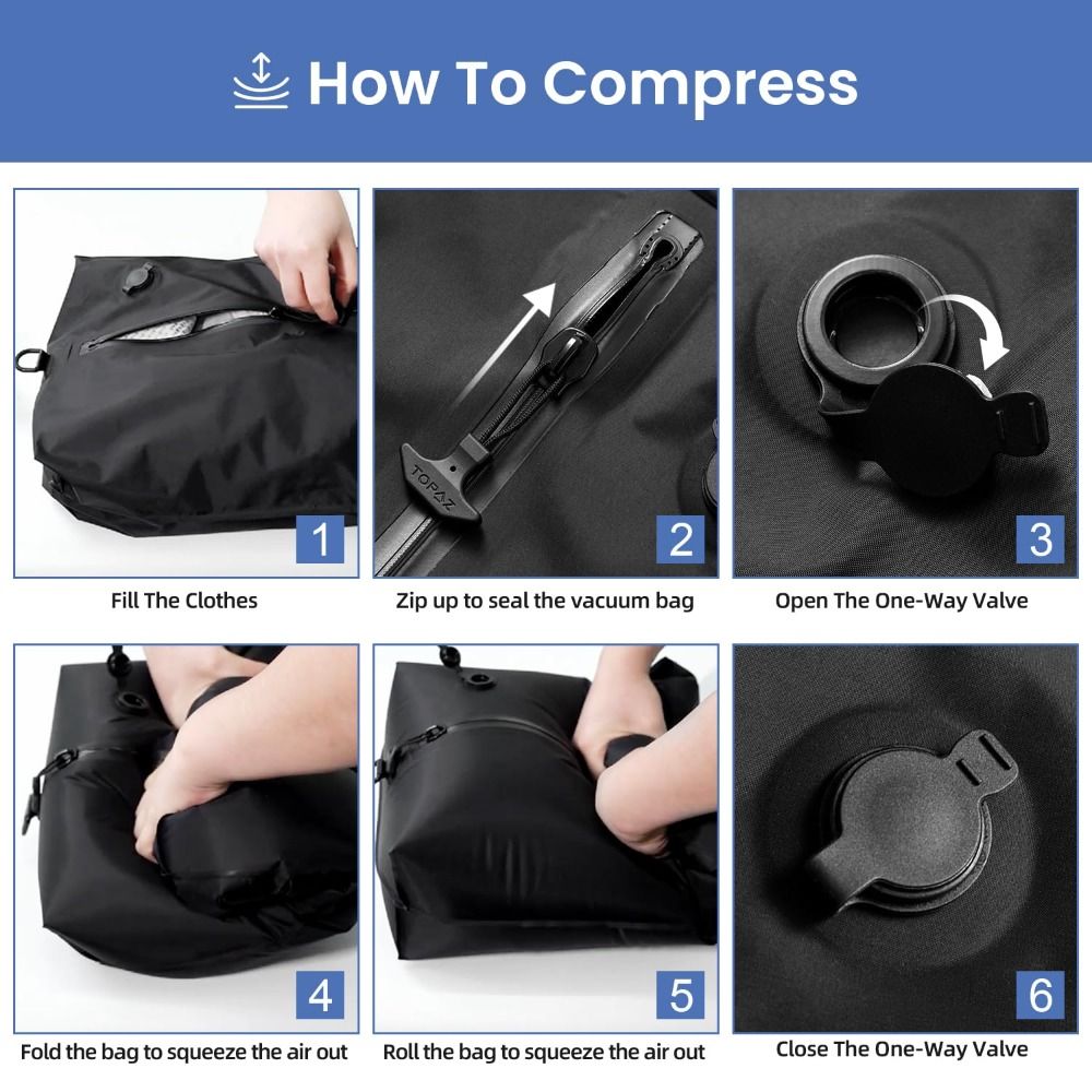 Reusable Vacuum Bags for Trave - đánh giá và giá Reusable Bag