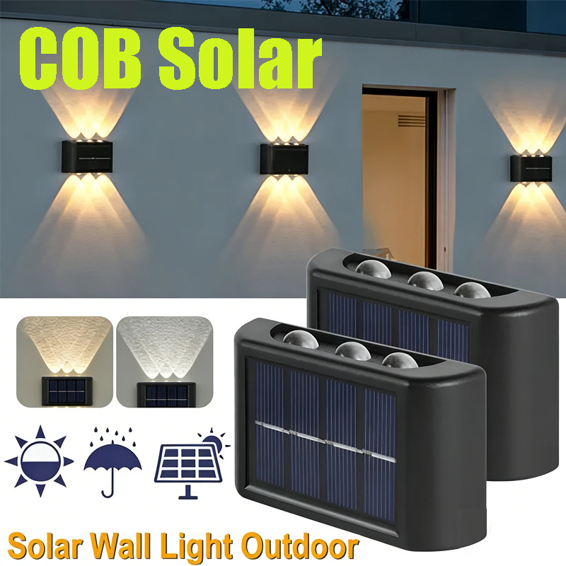 COB Solar Wall Lamp Outdoor Wa - đánh giá và giá Solar Garden Light