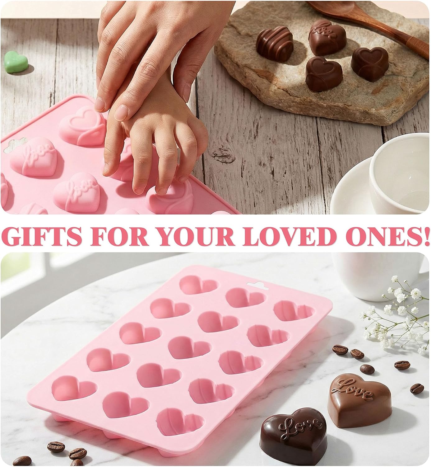 Heart Silicone Molds,Heart Cho - đánh giá và giá Eco Soap