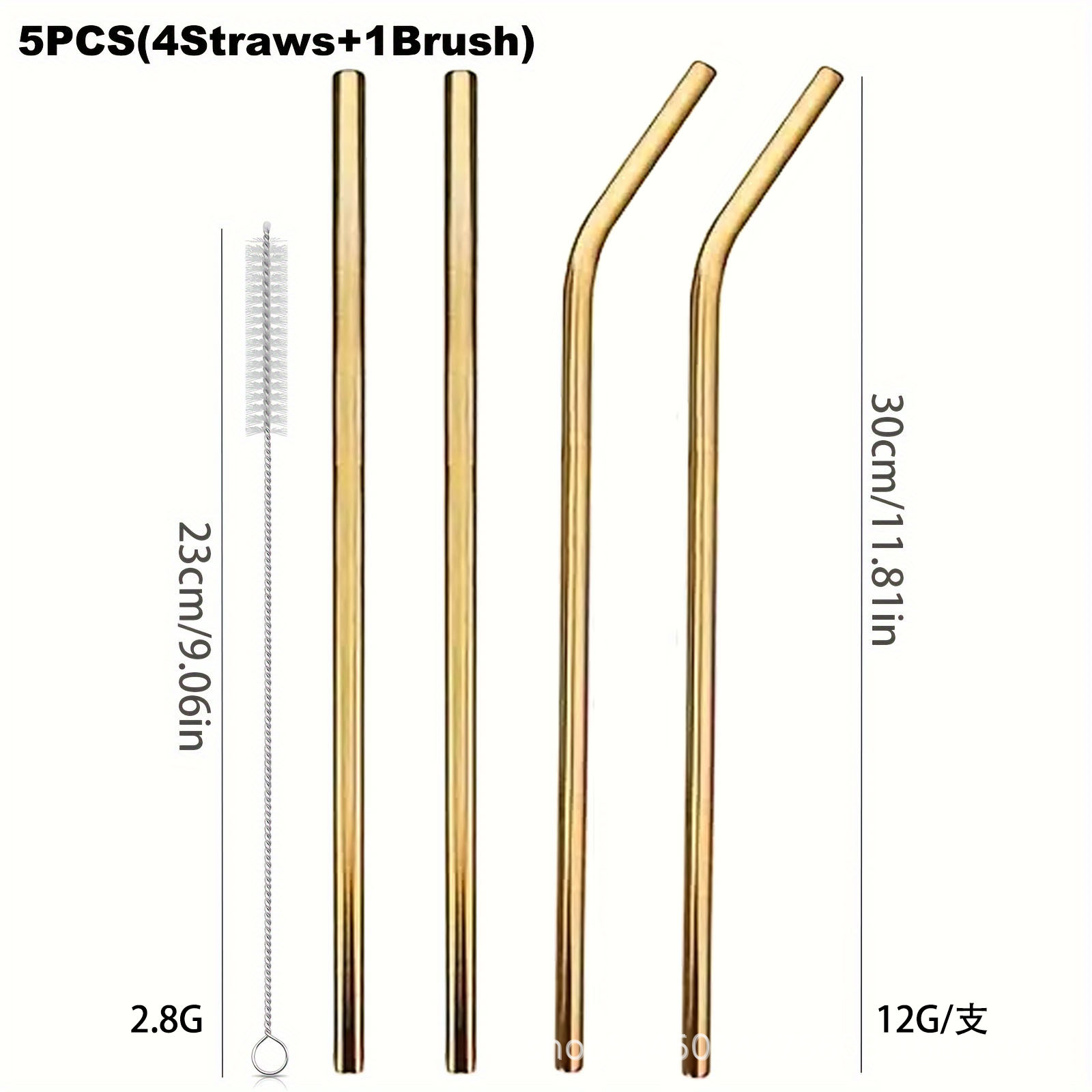 30cm Straws Reusable Stainless - đánh giá và giá Reusable Straw