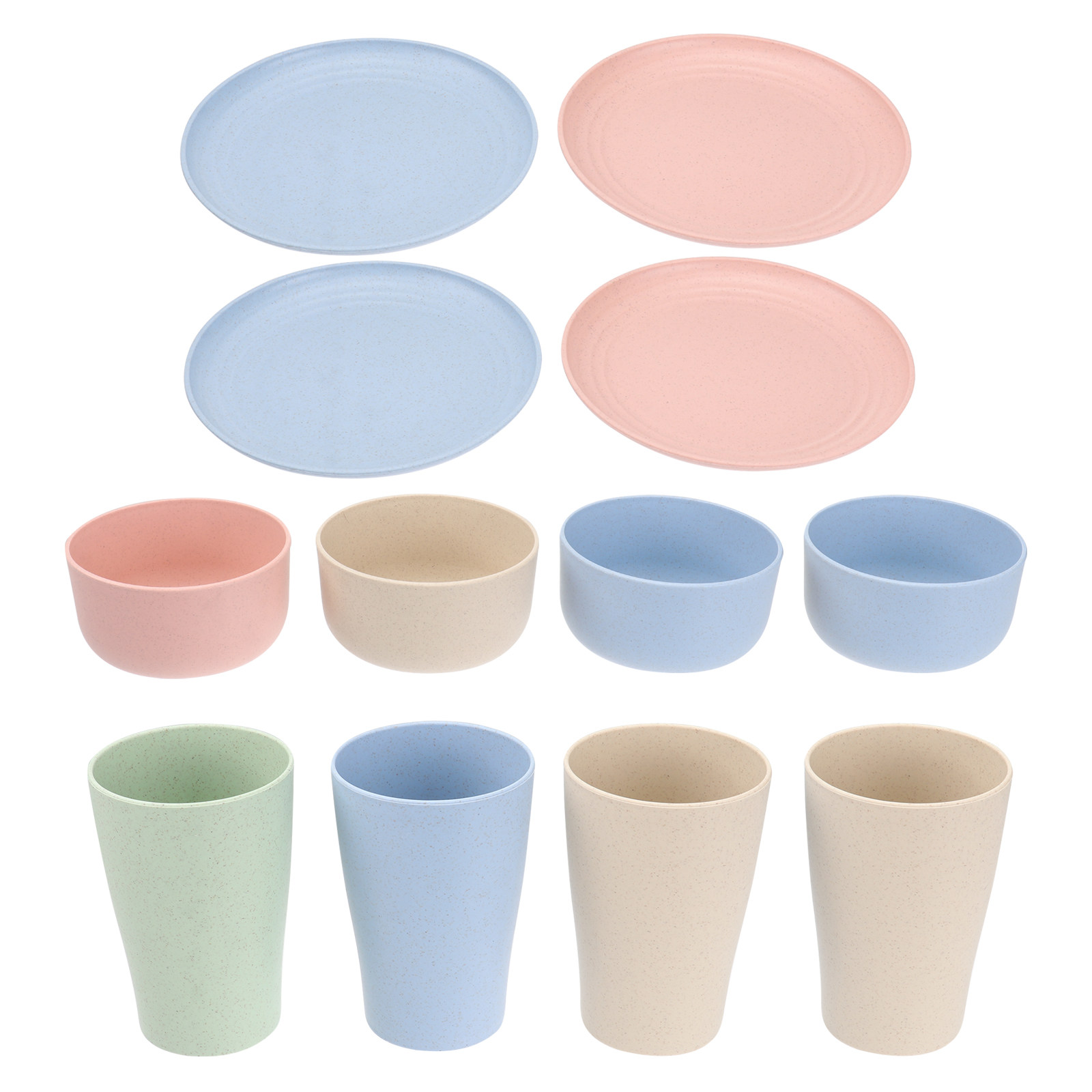 4Sets Premium Wheat Straw Tabl - đánh giá và giá Reusable Straw