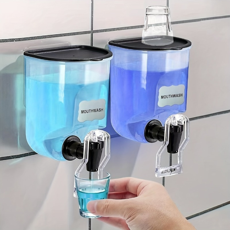 2PCS 600ml Mouthwash Dispenser - đánh giá và giá Reusable Bottle