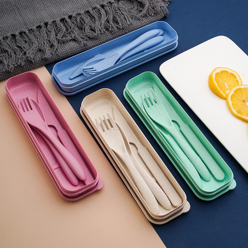 Wheat Straw Reusable Cutlery S - đánh giá và giá Reusable Straw