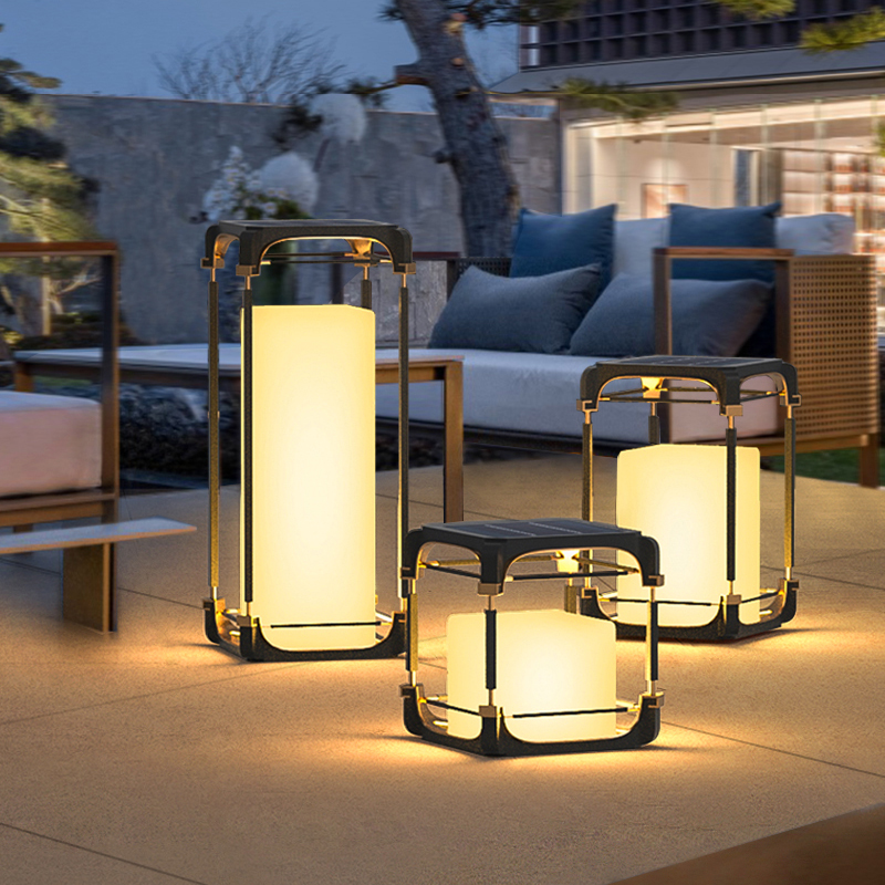 Luminous Floor Lamp Courtyard  - đánh giá và giá Solar Garden Light
