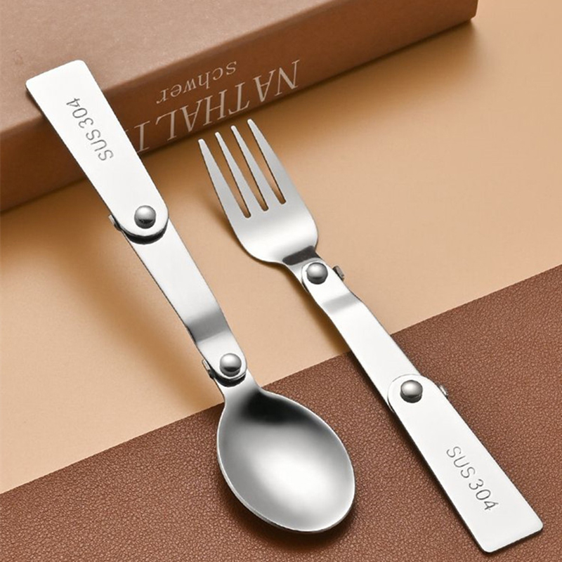 1PC/3PCS Stainless Steel Porta - đánh giá và giá Bamboo Cutlery