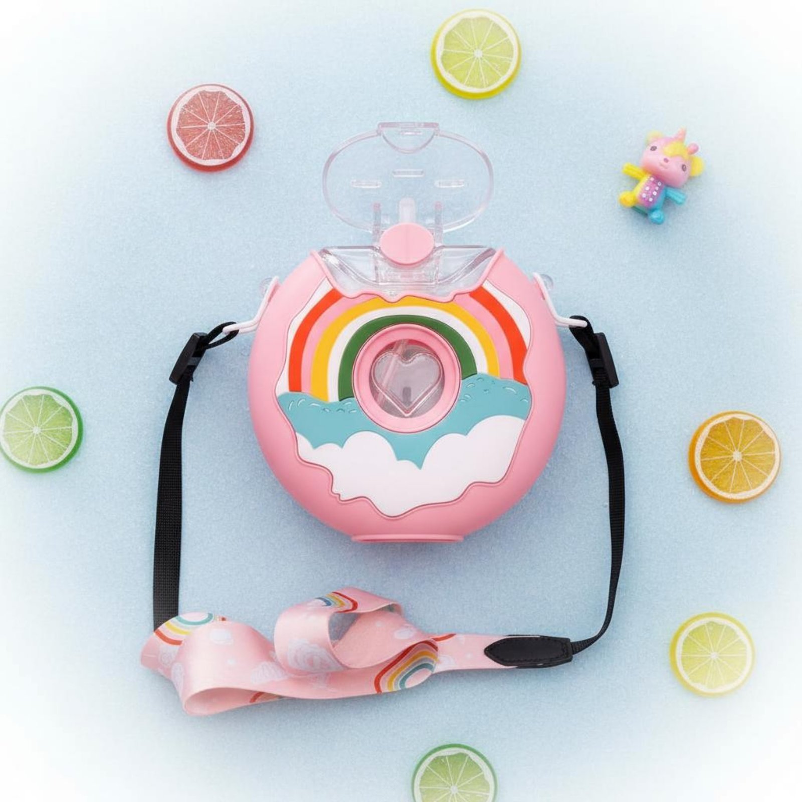 Donut Water Bottle Leak-Resist - đánh giá và giá Reusable Straw